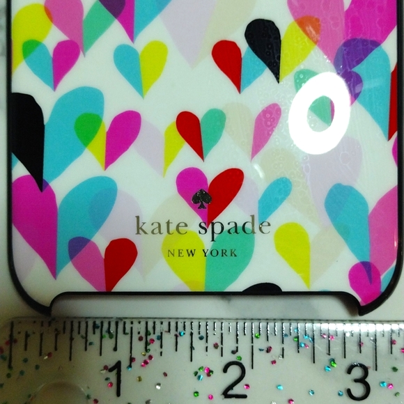 Kate Spade Colorful Hearts IPhone 6s 6s+Plus Case Used - Picture 4 of 5